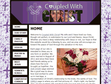 Tablet Screenshot of coupledwithchrist.com